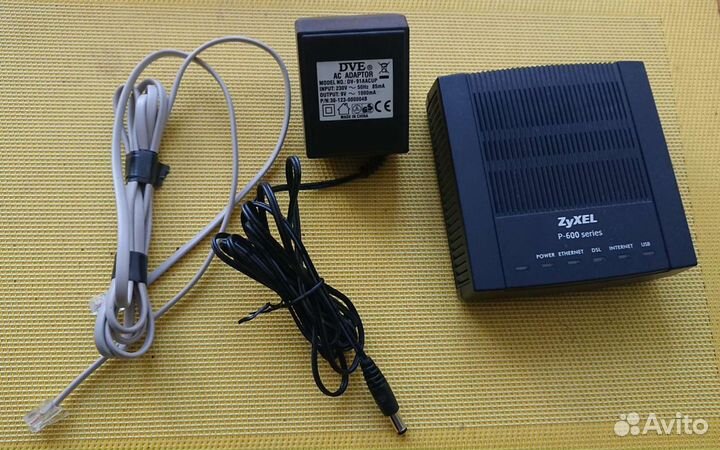 Модем zyxel p660ru2