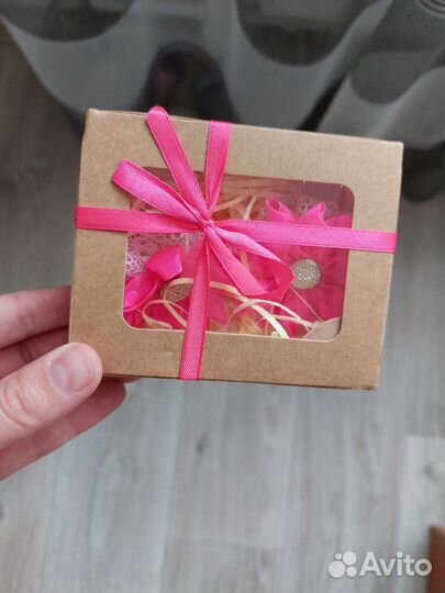 Ободок для волос и резиночки