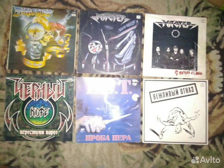 Рок металл пластинки.hard Rock винил