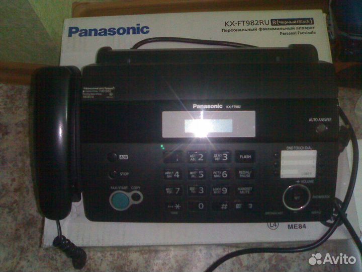 Факс панасоник kx-ft982ru