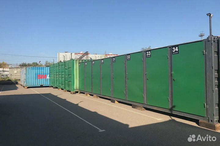 Склады из морских контейнеров в Москве