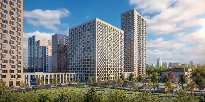 2-к. квартира, 58 м², 19/19 эт.