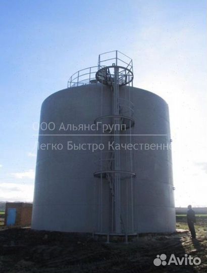 Резервуары горизонтальные