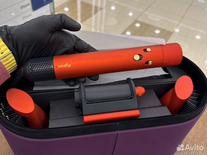 Dyson hs05 long Topaz Orange лимитированный