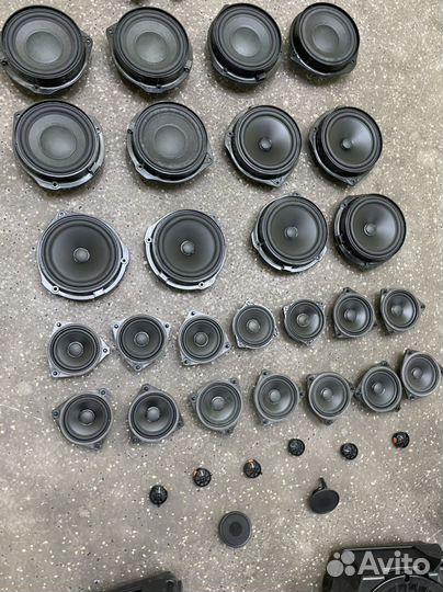 Mercedes w166 GLE GLS Harman харман акустика