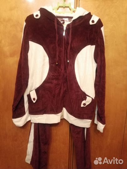 Спортивный костюм женский велюровый