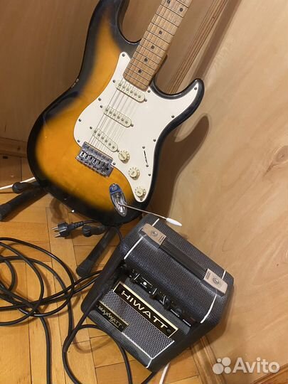 Электрогитара с комбиком