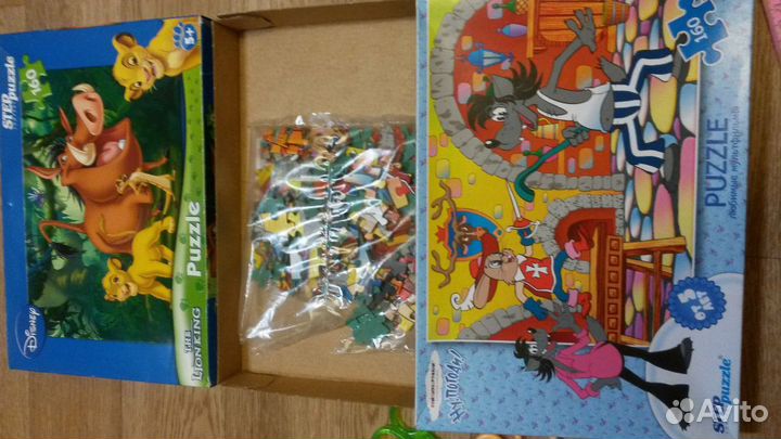 Пазлы для самых маленьких и старше