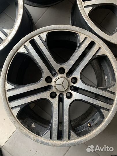 Литые диски r17 на mercedes бу