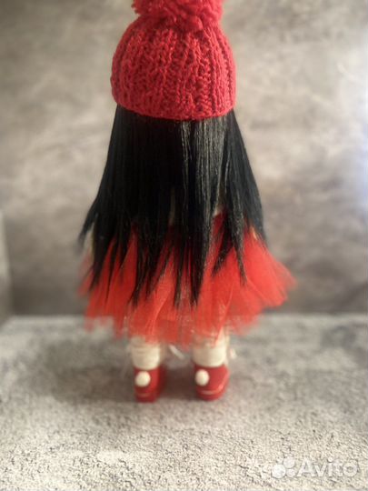 Интерьерная текстильная кукла ручной работы