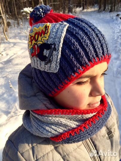 Шапка + снуд