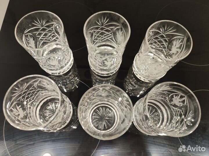 Хрустальные стаканы СССР