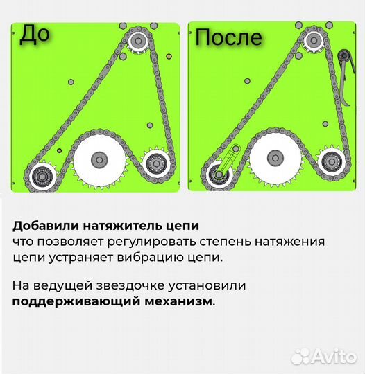 Коммунальная подметальная щетка Kerland мп1600