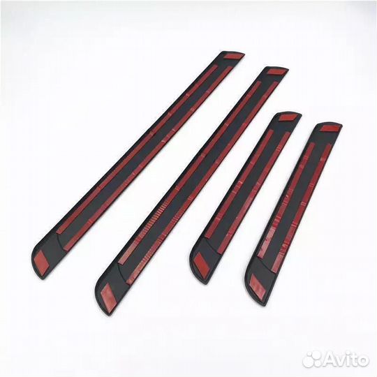 Накладки на пороги Volkswagen Polo / Фольксваген Поло 2014-2021 г.в