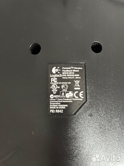 Игровой руль Logitech Formula Vibration Feedback W