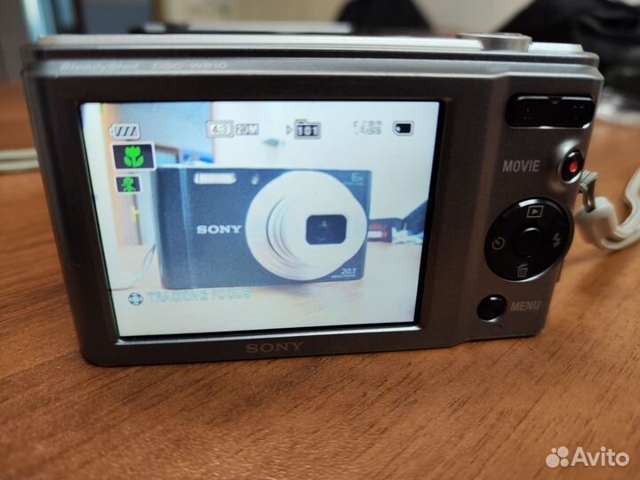 Компактный фотоаппарат sony cyber shot