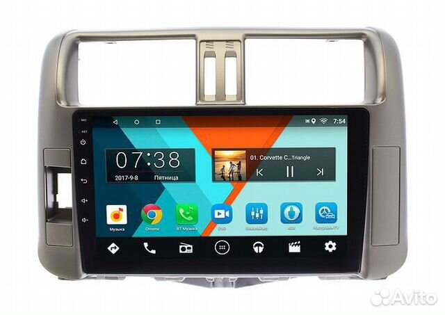 Штатная магнитола Toyota Prado MT9006NF-2/16