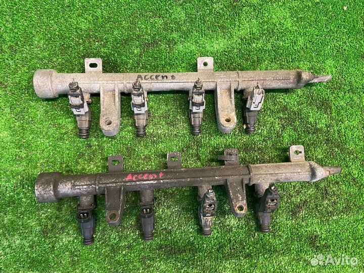 Hyundai Accent 2 Tagaz / Рейка топливная (рампа)