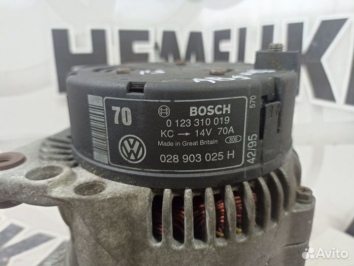 Генератор 70 А Volkswagen Golf 3