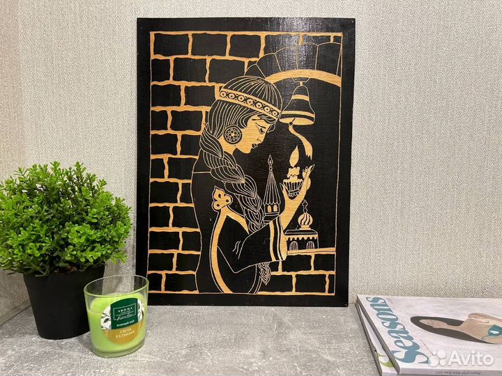 Интерьерная картина ручная работа