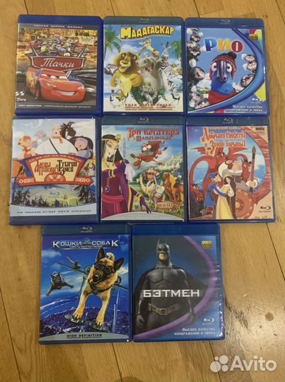 Blu-ray и Dvd диски