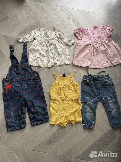 Вещи пакетом на девочку