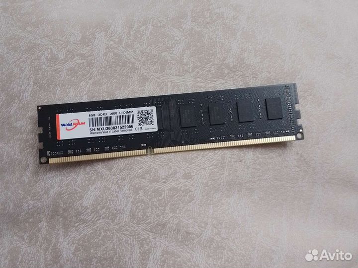 Оперативная память ddr3 8 Гб 1600 GHz
