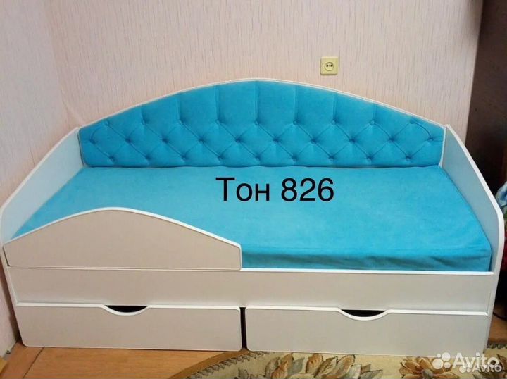 Детская кровать с каретной стяжкой