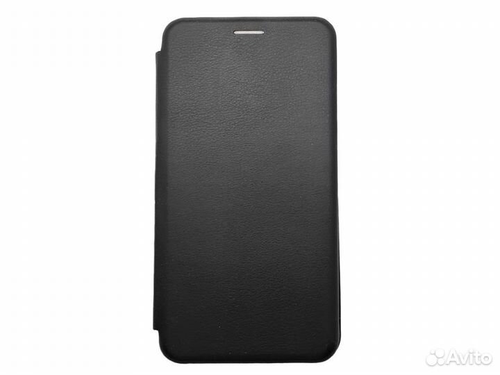 Чехол для Xiaomi Redmi note 10 книжка (черный)