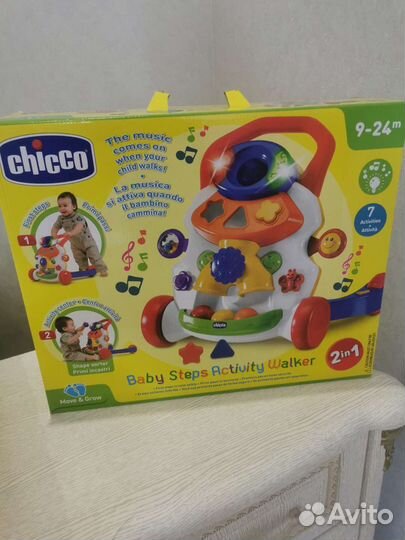 Ходунки каталка chicco
