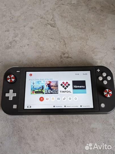 Nintendo switch lite прошитая