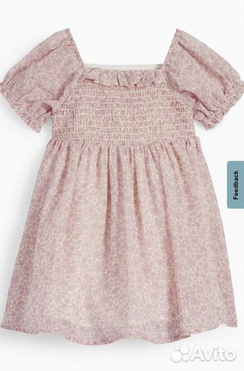 Летнее платье для девочки 104