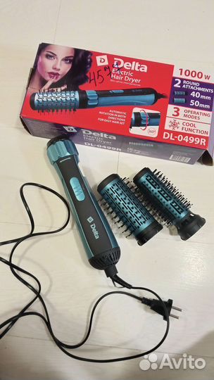 Фен щетка вращающаяся