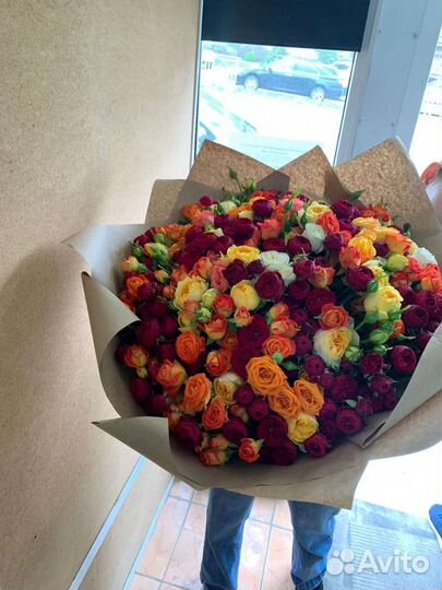 101 Кустовая роза