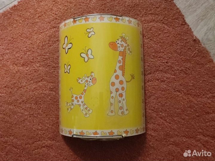 Бра со шнуром Citilux CL921001W Жирафы детский