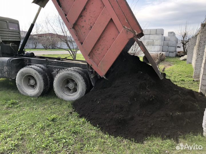Чернозем с доставкой навалом