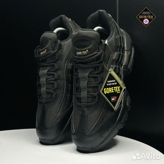 Кроссовки зимние Nike Air Max 95 Gore-tex black