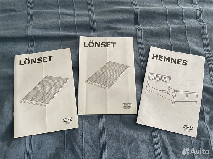 Кровать двуспальная Hemnes IKEA