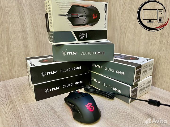 Игровые мыши MSI Clutch GM08 (новые)