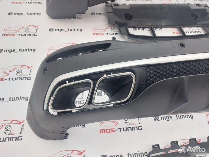 Обвес GLE 63s Chrome на Mercedes GLE-Class V167