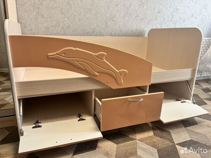 Кровать дельфин 160х80