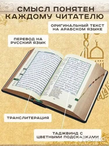 Ислам коран исламские книги коран на русском 4в1