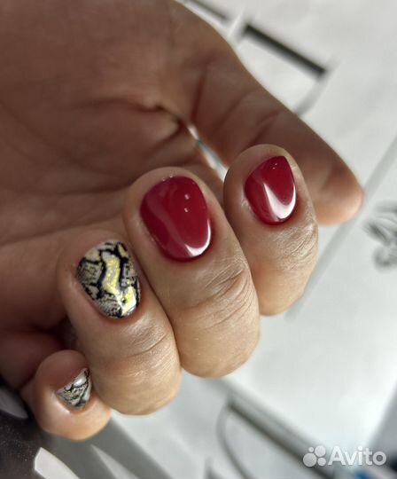 Маникюр с покрытием гель лак
