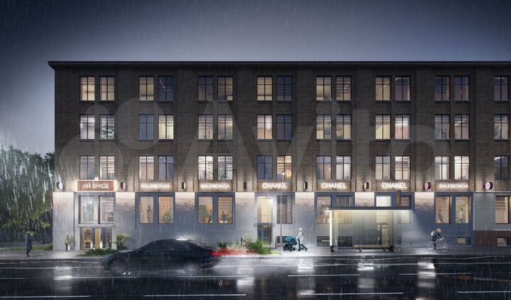 Торговая площадь 163.1 кв.м