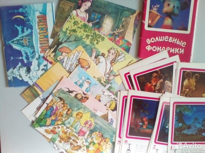 10 комплектов открыток