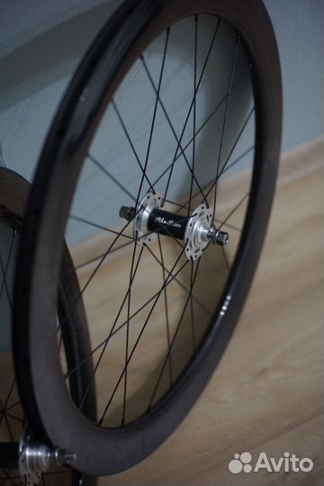 Трековый карбоновый вилсет Трековые колеса фикс