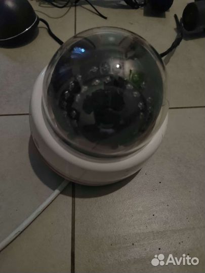 Камера видеонаблюдения купольная уличная