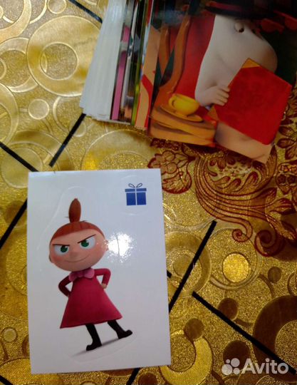 Наклейки Муми- трогательная Зима -2 Лента