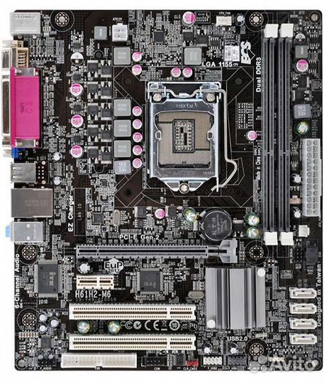 ECS H61H2-M6 s1155, mATX