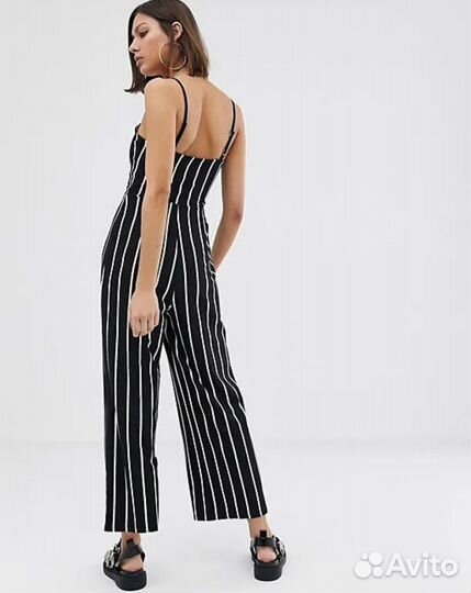 Комбинезон в полоску bershka
